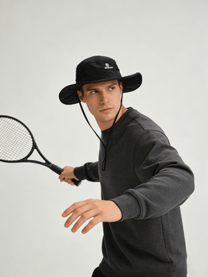 mens #black UPF50 tennis Bucket Hat