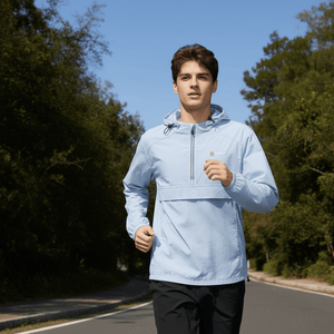 mens #lightblue cooling quick drying uv jacket
