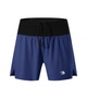 men's navy high waist running shorts by Anniou