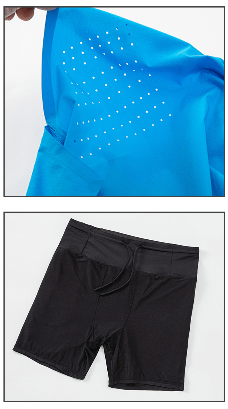 Men's 2 - in - 1 Trail Shorts - Sidiou Group