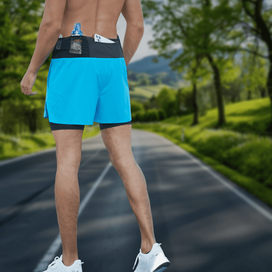 Men's 2 - in - 1 Trail Shorts - Sidiou Group