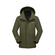 Men's 3 - in - 1 Removable Down Ski Coat - Sidiou Group