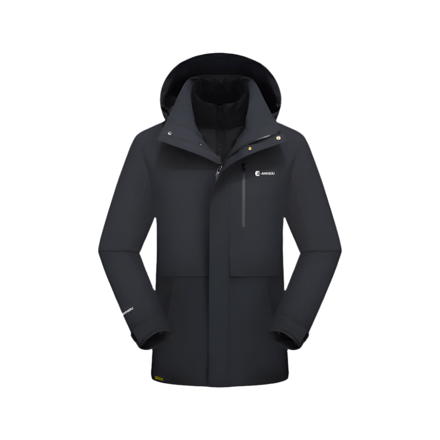 Men's 3 - in - 1 Removable Down Ski Coat - Sidiou Group