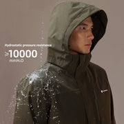 Men's 3 - in - 1 Removable Down Ski Coat - Sidiou Group