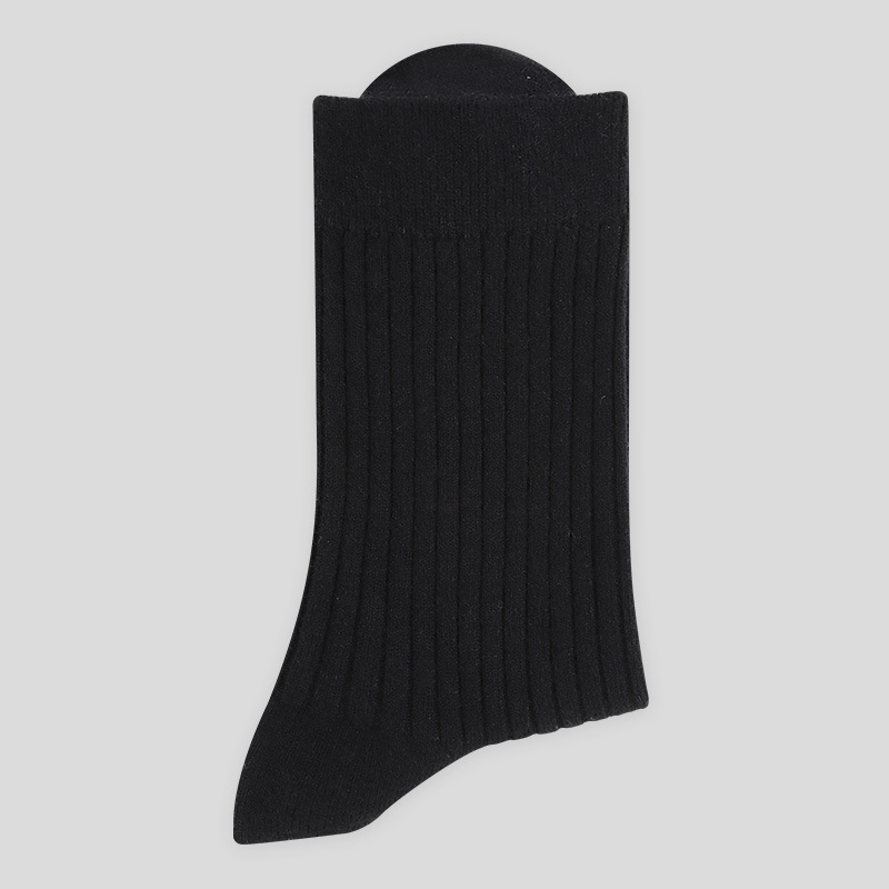 Men's 40% Wool Solid Striped Socks - Sidiou Group