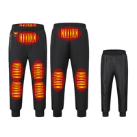 Waterproof Heated Trousers with 8 heated areas 