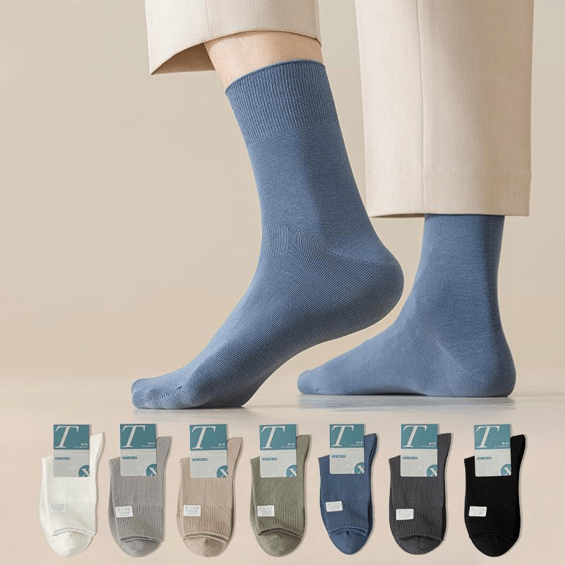 Men's Anti - Pill Seamless Cotton Socks - Sidiou Group