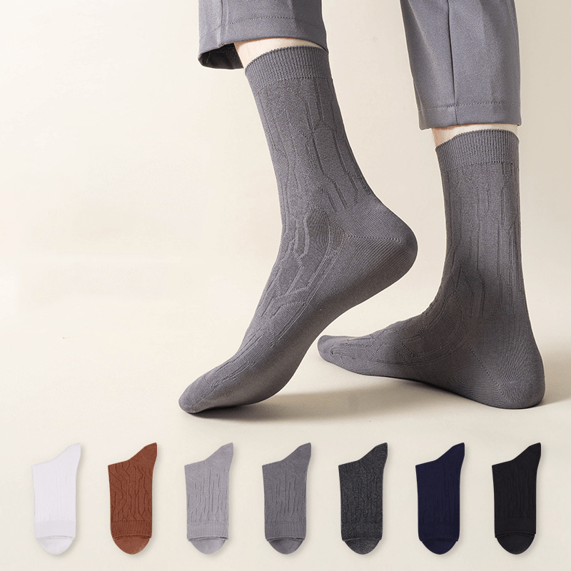Men's Antibacterial Combed Cotton Socks - Sidiou Group
