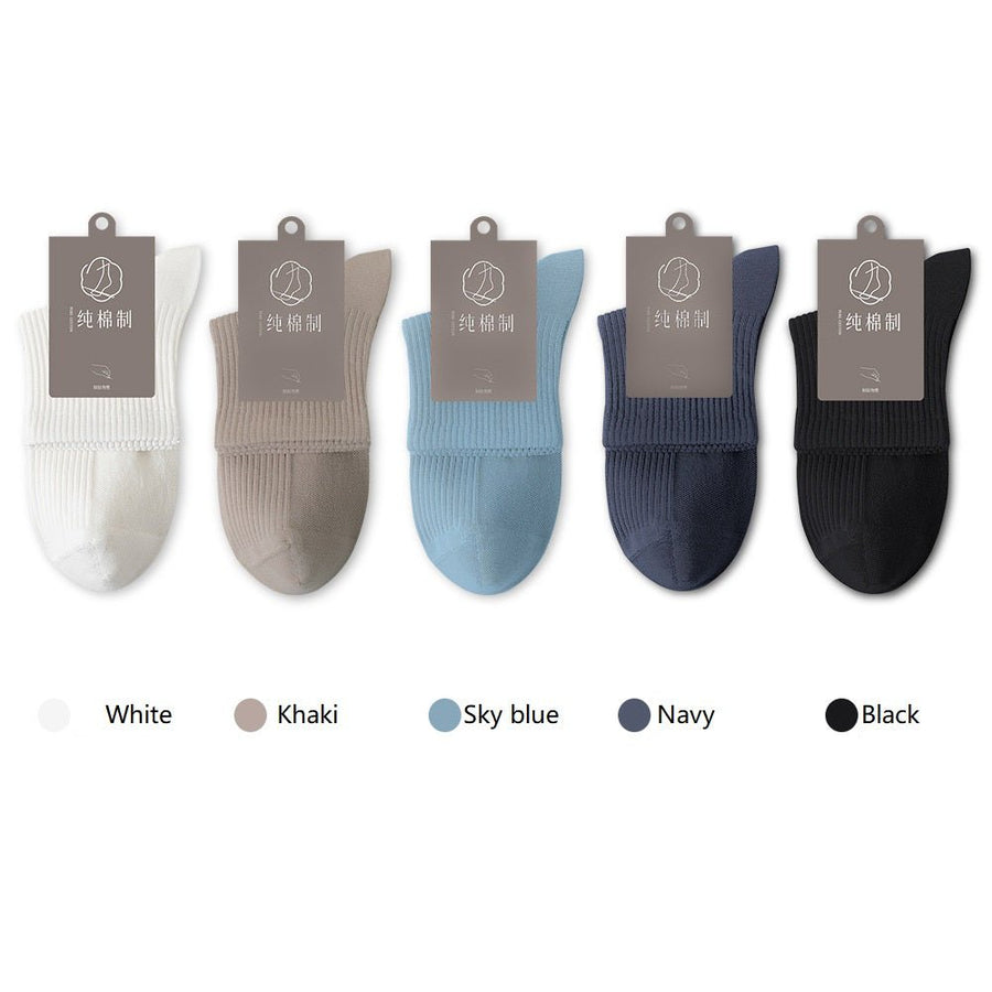 Men's Antibacterial Sweat - absorbent Boneless Cotton Socks - Sidiou Group