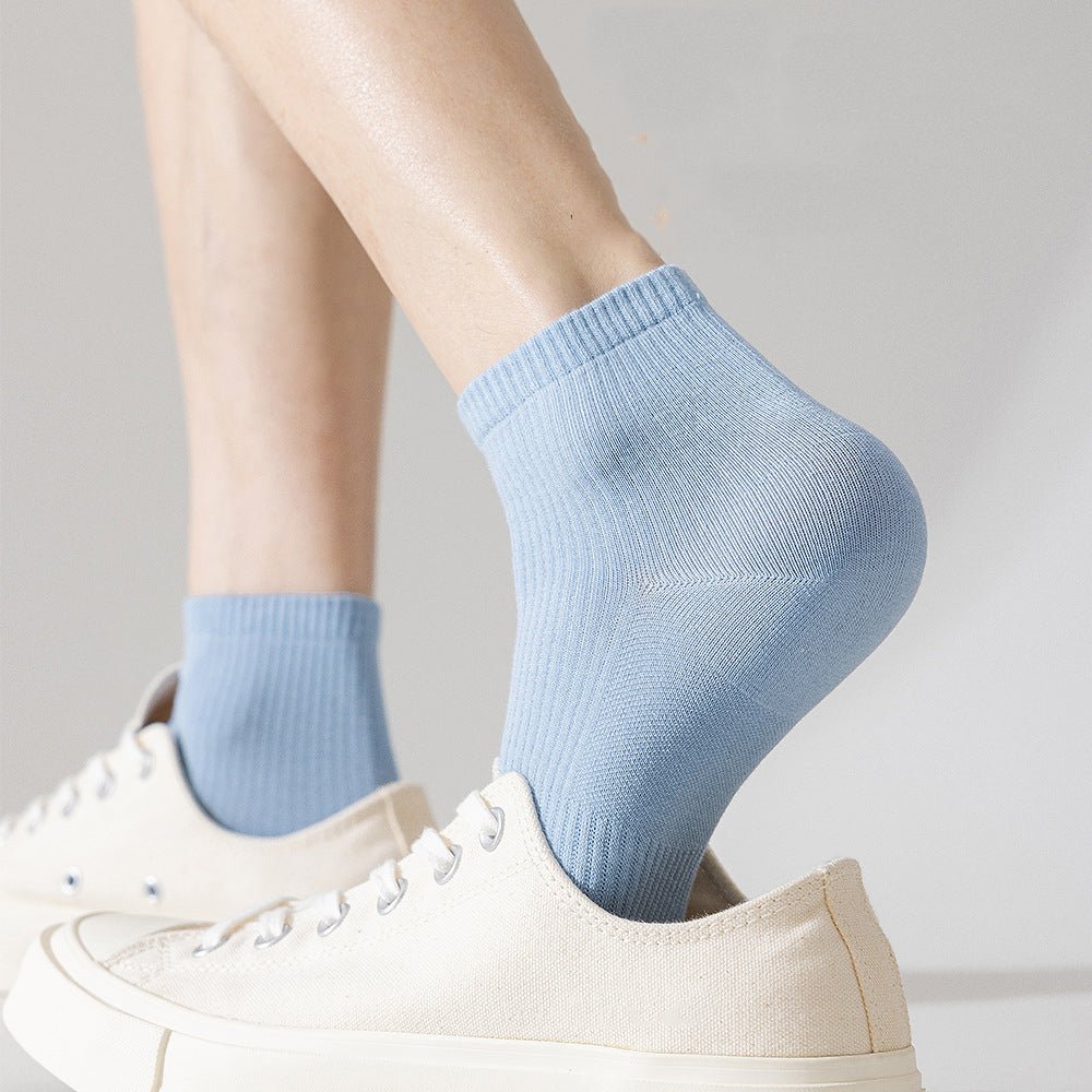 Men's Antibacterial Sweat - absorbent Boneless Cotton Socks - Sidiou Group