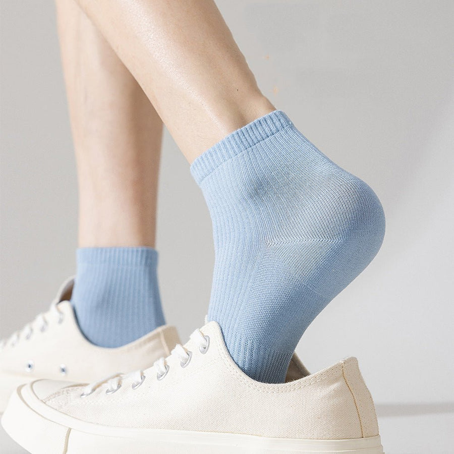 Men's Antibacterial Sweat - absorbent Boneless Cotton Socks - Sidiou Group
