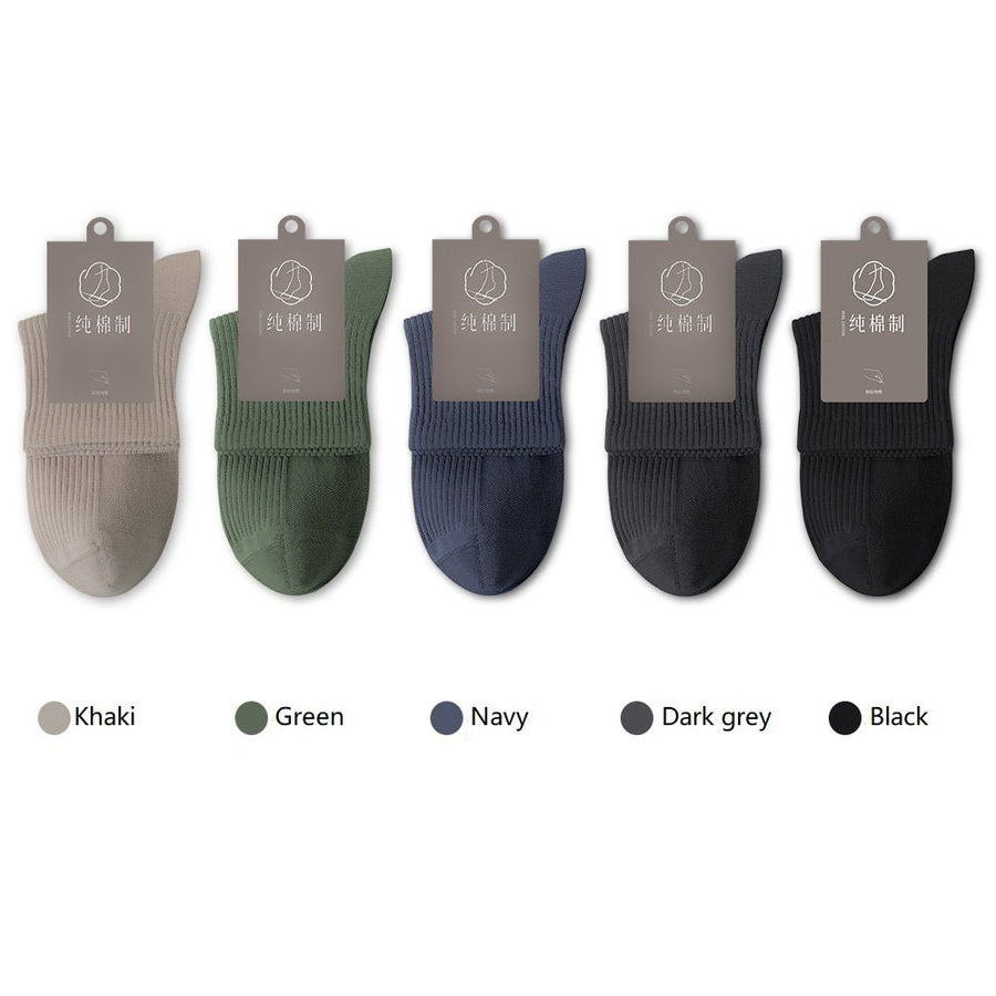 Men's Antibacterial Sweat - absorbent Boneless Cotton Socks - Sidiou Group