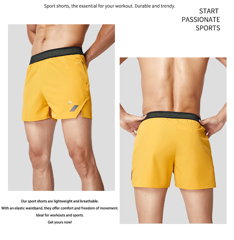 Men's Breathable Athletic Shorts - Sidiou Group