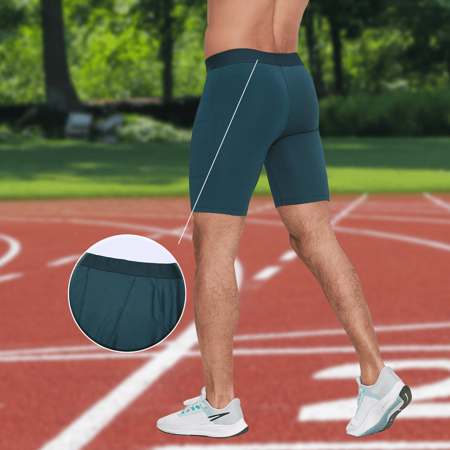 Men's Compression Running Shorts - Sidiou Group