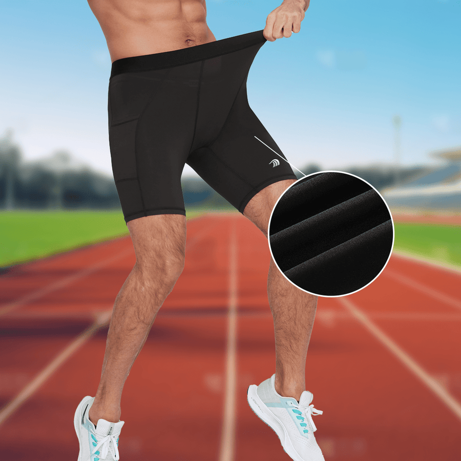 Men's Compression Running Shorts - Sidiou Group