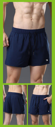 Men's Double - layer Quick - drying Sports Shorts - Sidiou Group