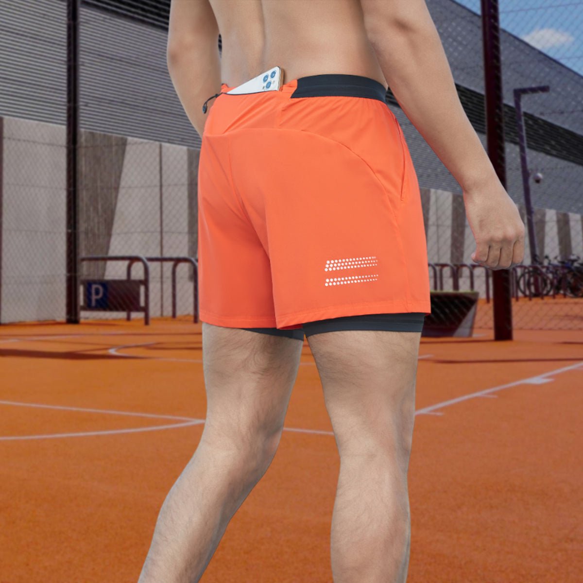 Men's Drawstring Marathon Running Shorts - Sidiou Group