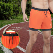 Men's Drawstring Marathon Running Shorts - Sidiou Group
