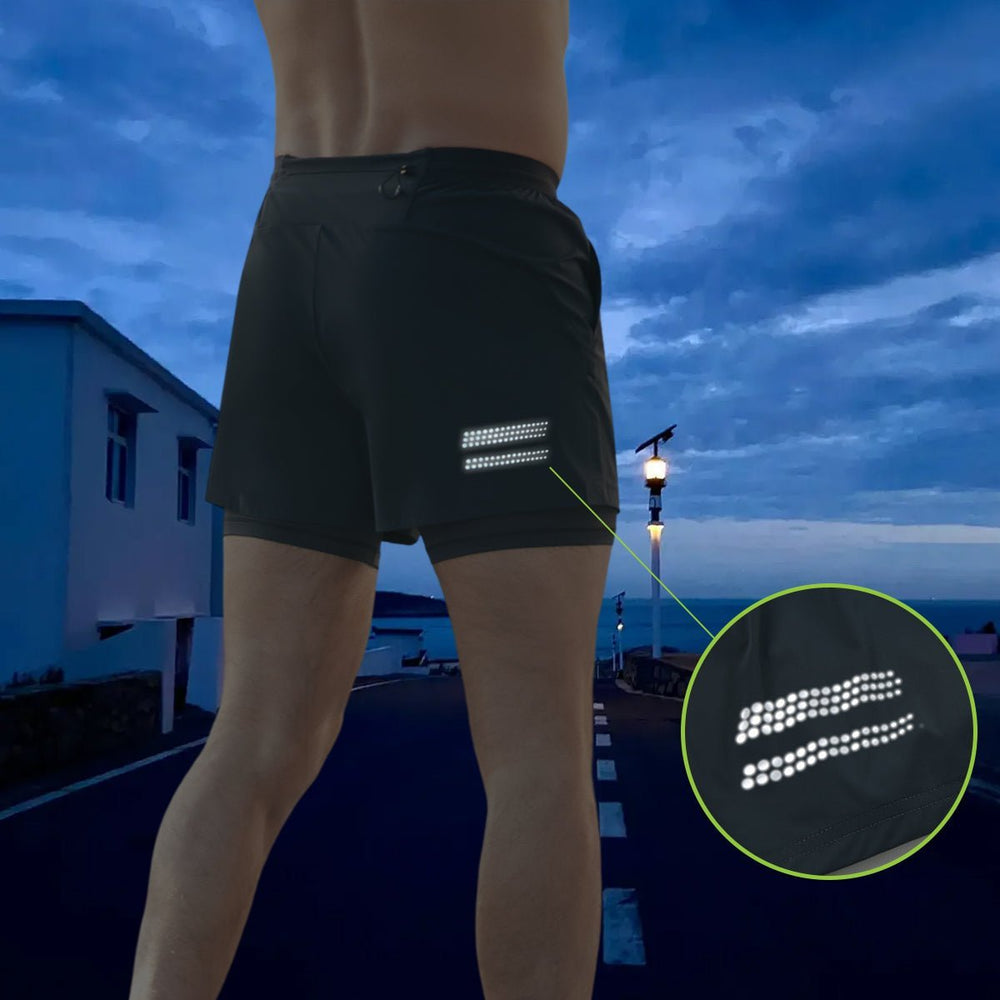 Men's Drawstring Marathon Running Shorts - Sidiou Group