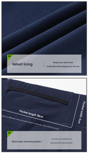 Men’s Fleece Compression Leggings - Sidiou Group