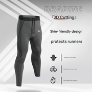 Men's Fleece Sports Tights - Sidiou Group