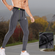 Men's Fleece Sports Tights - Sidiou Group