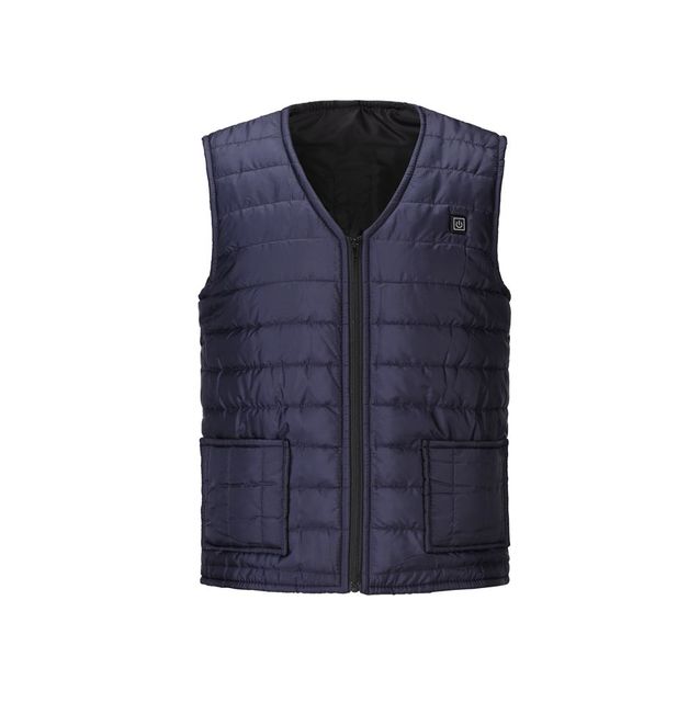 Mens Heated V Neck Vest - Sidiou Group
