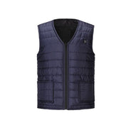 Mens Heated V Neck Vest - Sidiou Group