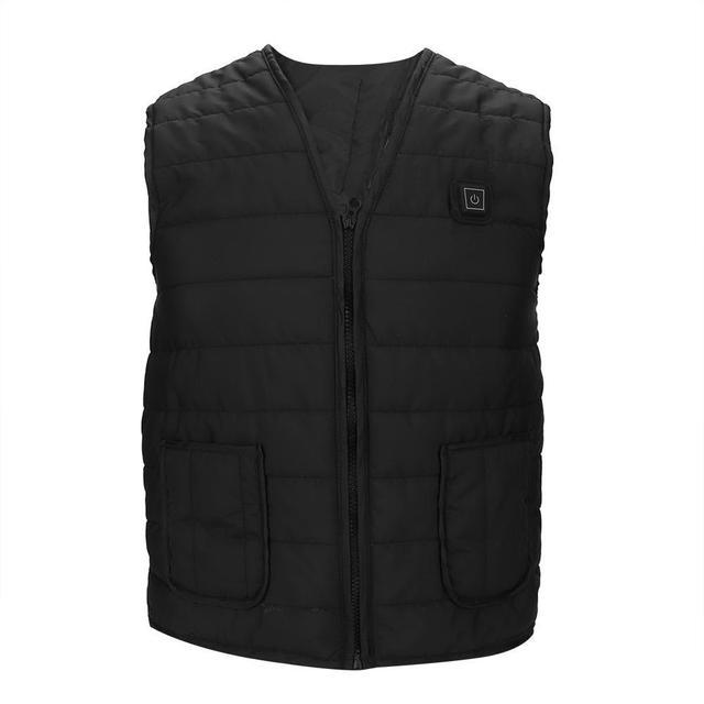 Mens Heated V Neck Vest - Sidiou Group