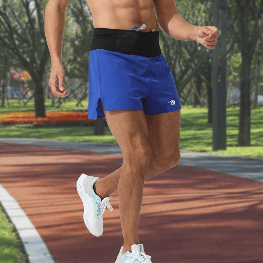 Men's High - Waisted Trail Running Shorts - Sidiou Group