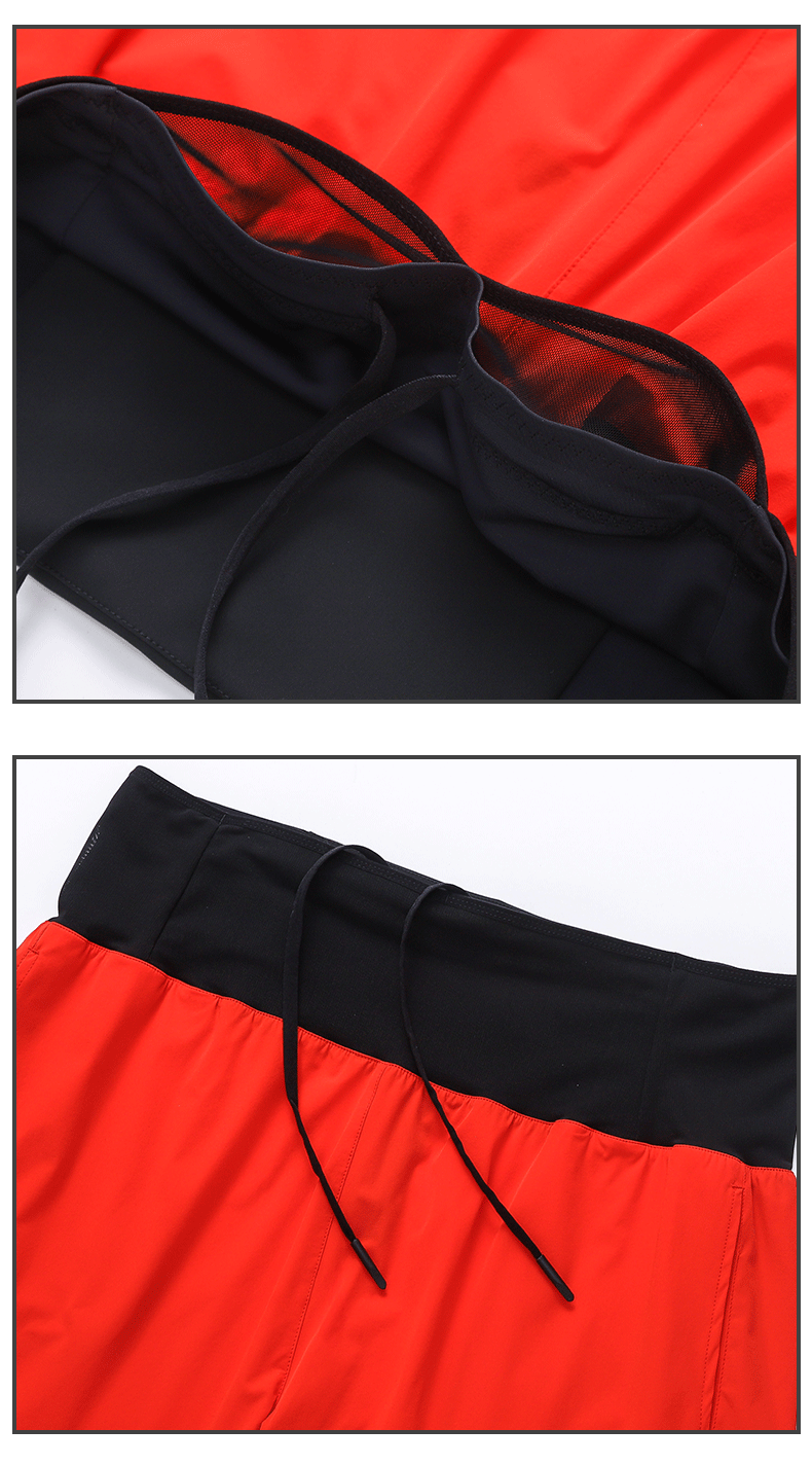Men's High - Waisted Trail Running Shorts - Sidiou Group