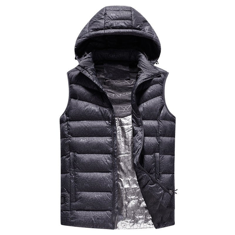 Men's Hooded Heated Gilet - Sidiou Group