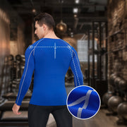 Men’s Long Sleeve Compression Gym Shirts - Sidiou Group