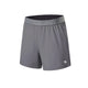  Men's Gray Outdoor Fitness Shorts with elestic waist by Anniou