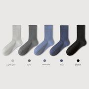 Men's Pure Cotton Mid - tube Business Socks - Sidiou Group