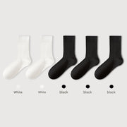 Men's Pure Cotton Mid - tube Business Socks - Sidiou Group