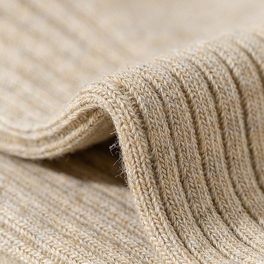 Men's Pure Cotton Mid - tube Business Socks - Sidiou Group