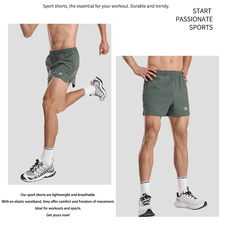 Men's Quick - Dry Training Shorts - Sidiou Group