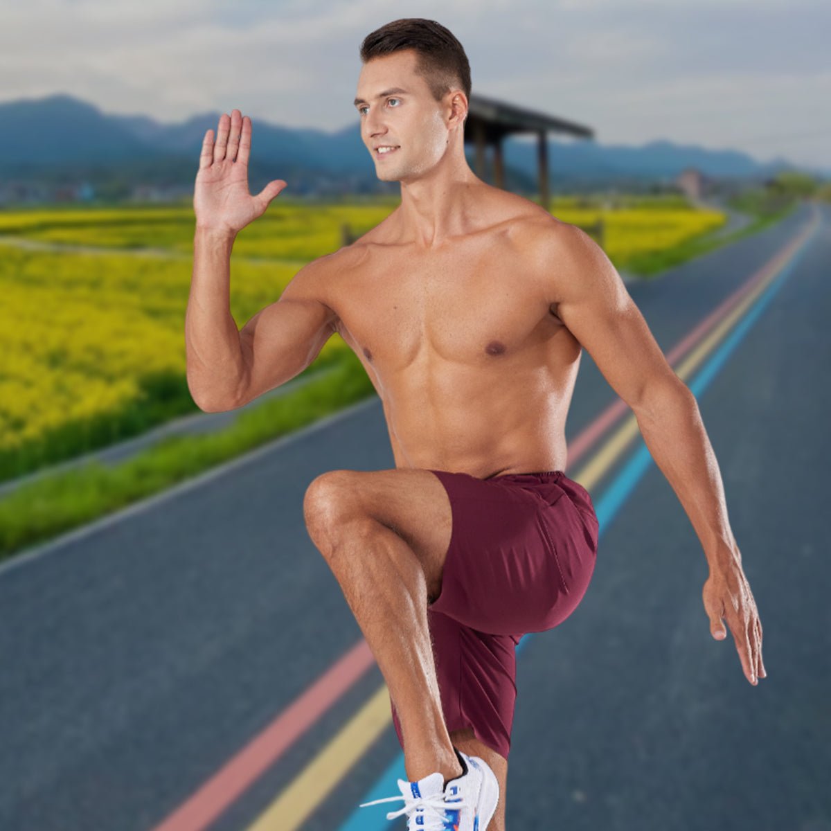 Men's Quick - drying Athletic Shorts - Sidiou Group