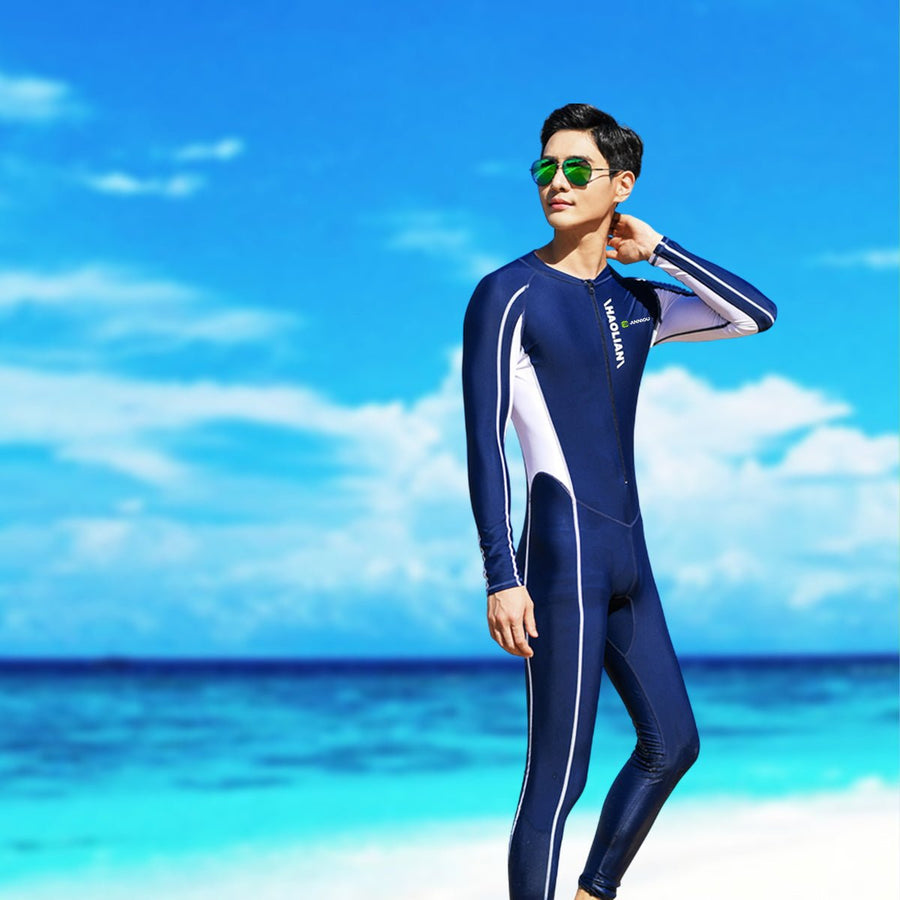 Men's Quick - drying One - piece Rashguard - Sidiou Group