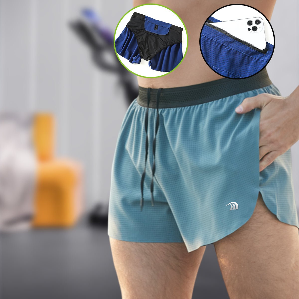 Men's Running Gym Shorts - Sidiou Group