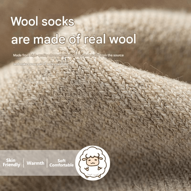 Men's Seamless Thick Wool Socks - Sidiou Group