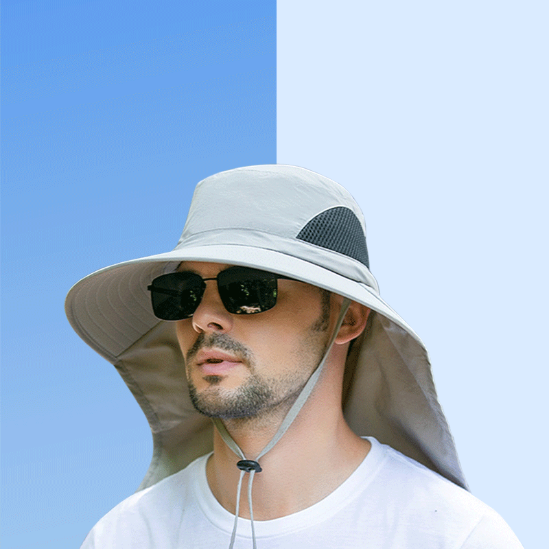 Men's Sun Protection Fishing Hat - Sidiou Group