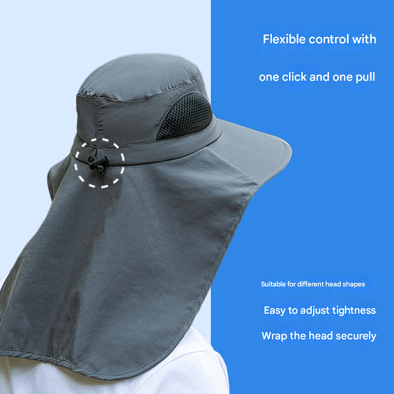 Men's Sun Protection Fishing Hat - Sidiou Group