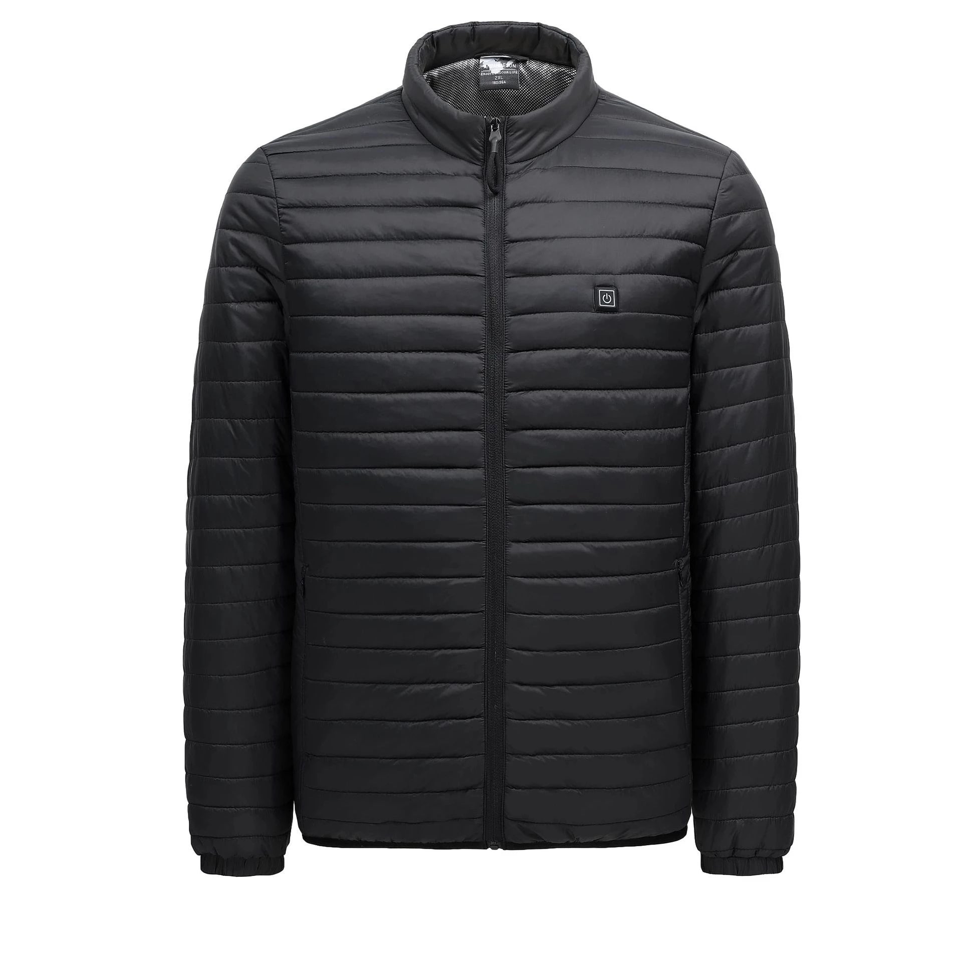 black Heated Padded Jacket