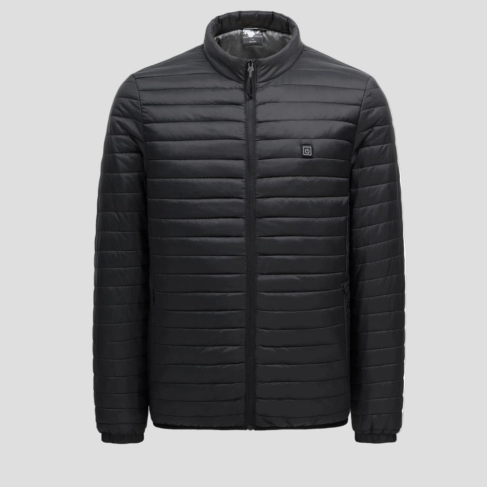 black Heated Padded Jacket