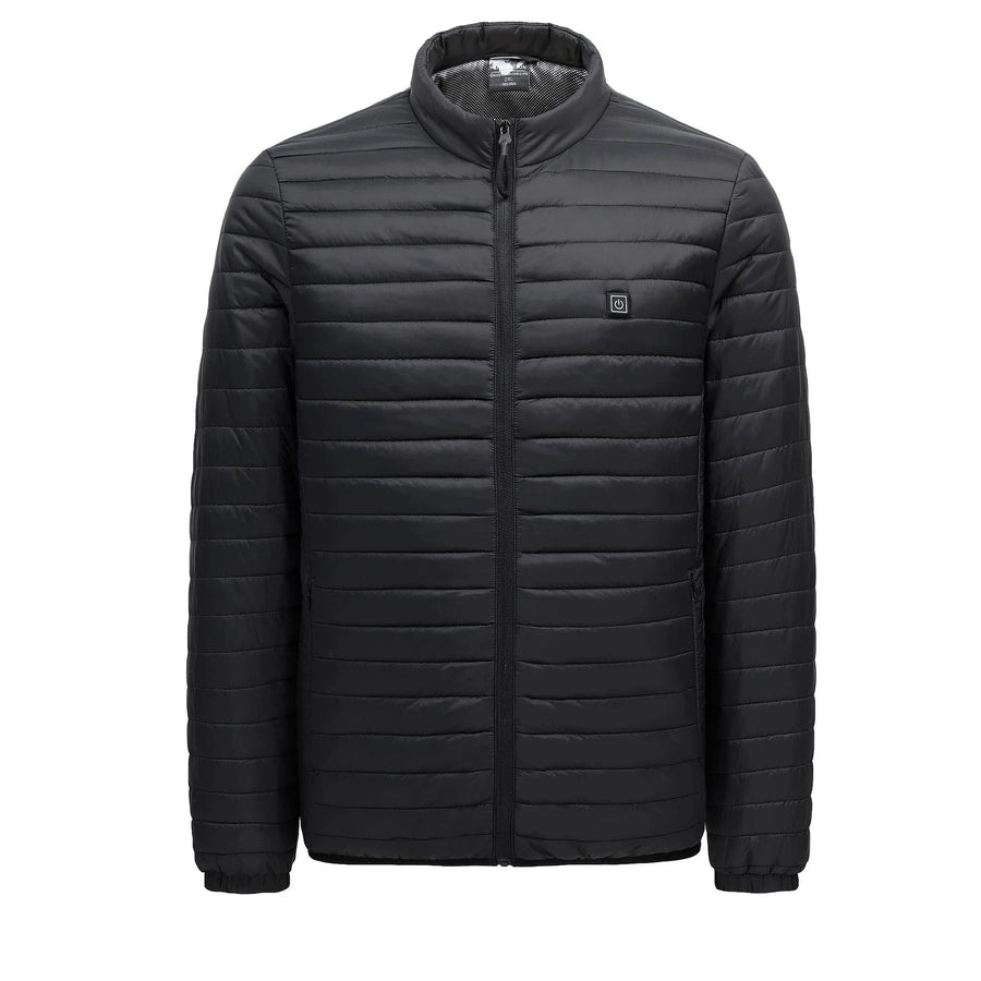 black Heated Padded Jacket