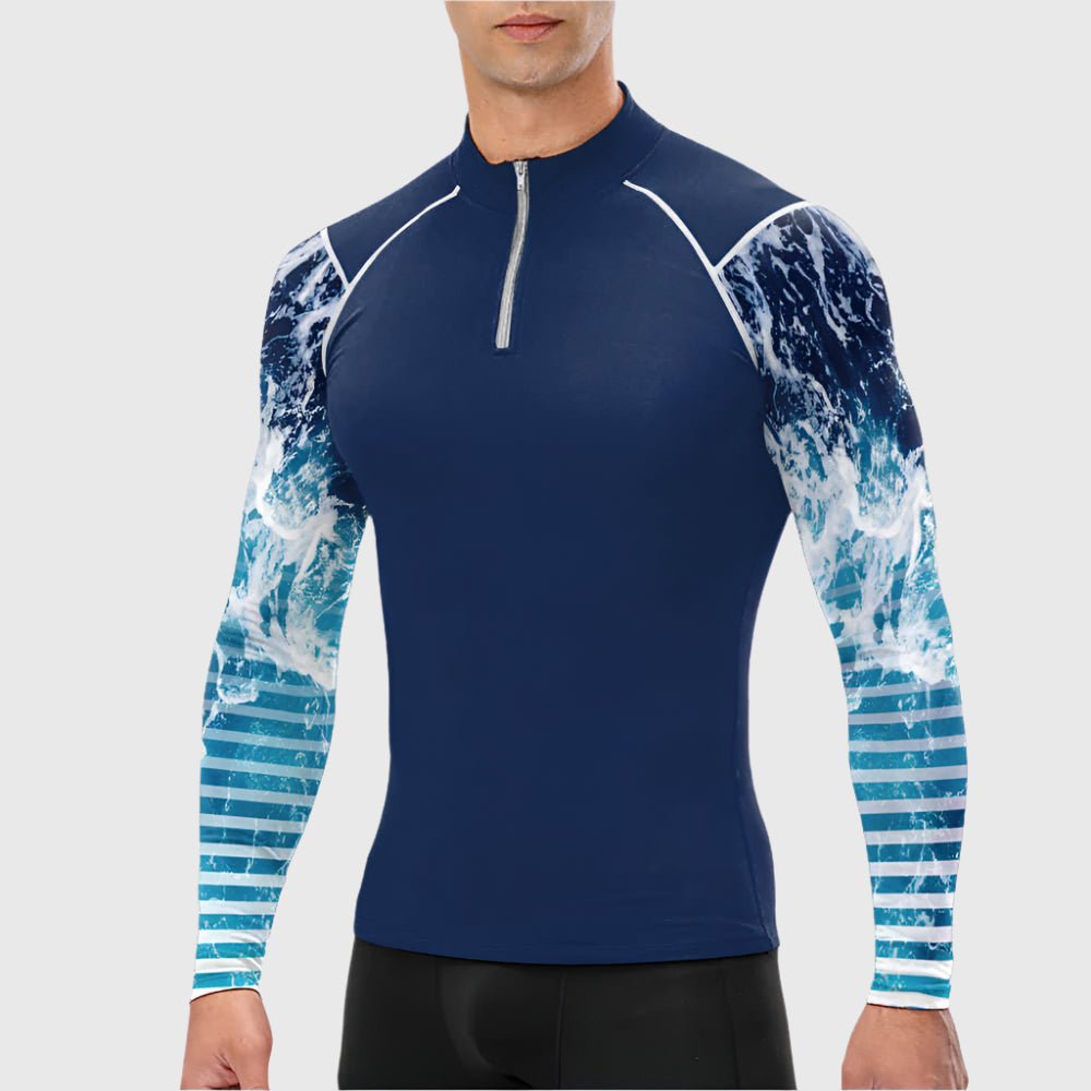 Men's UPF 50+ Swim Shirt - Sun Protection Clothing