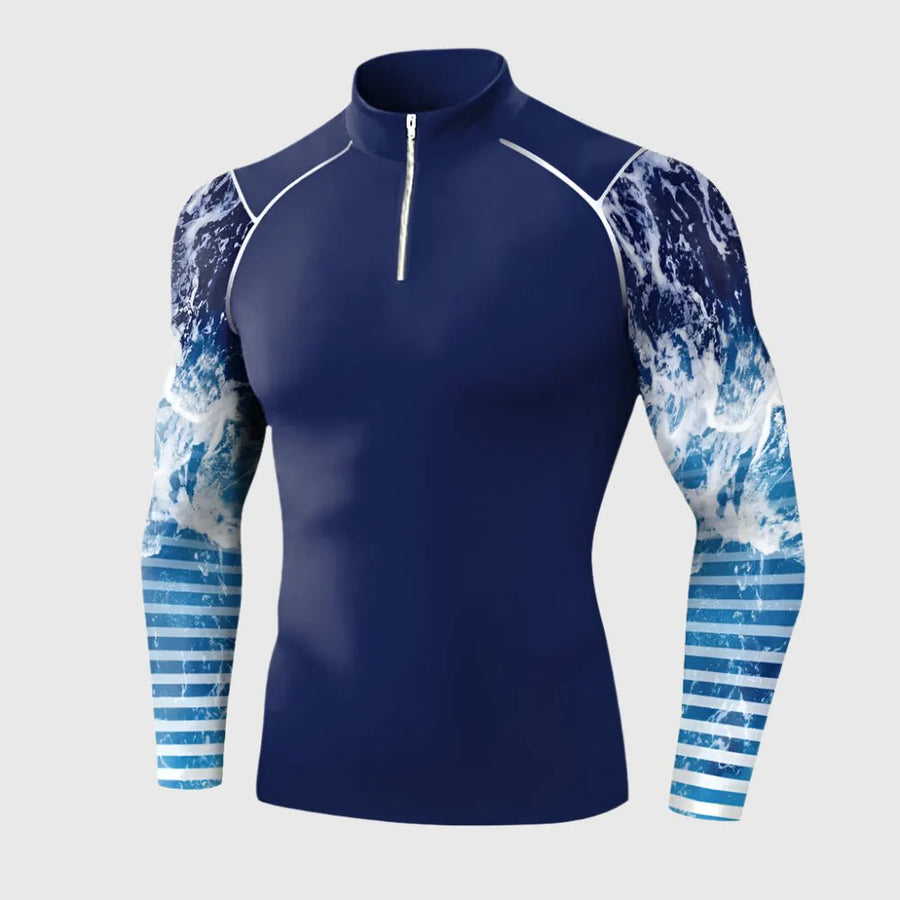 Men's UPF 50+ Swim Shirt - Sun Protection Clothing