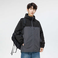 Men's Waterproof Colorblock Jacket - Sidiou Group